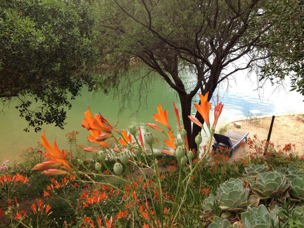 Cabana De Adobe En Lago Rapel Bagian luar foto